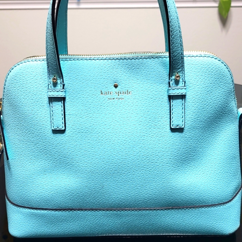 Kate Spade turquoise purse. Almost brand new.